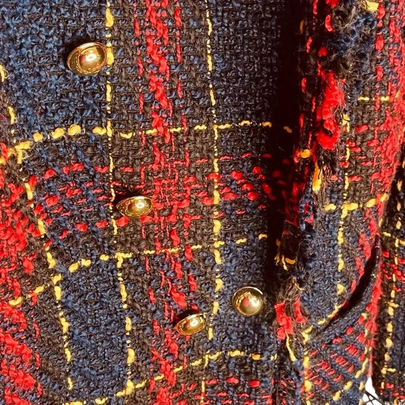 Halogen Shawl Collar Tweed Blazer - Picture 10 of 14
